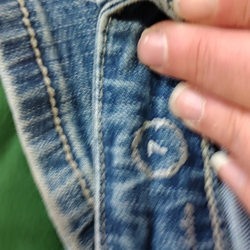 Trinity Ranch Light Blue Jeans With Bling - Picture 12 of 14